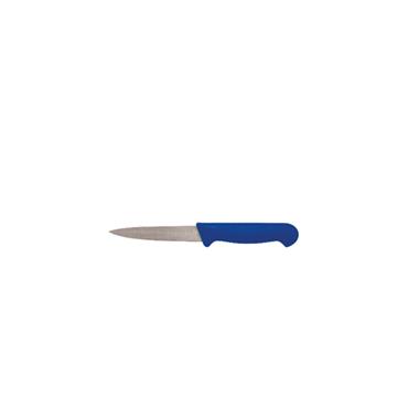 Genware 4'' Veg Knife Blue Hanlde