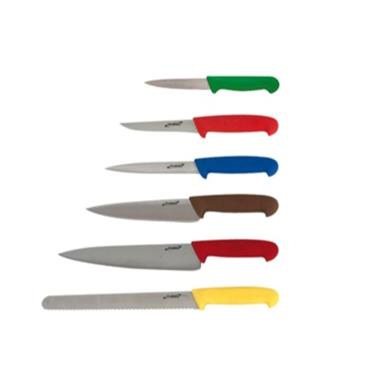 Colour Coded Knife Set 6 Pce & Wallet