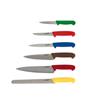 Colour Coded Knife Set 6 Pce & Wallet