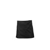 Apron Short Black With Split Pocket