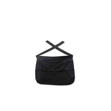 Money Pocket Black Waitress Apron