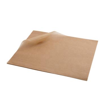 Greaseproof Paper Brown 25 x 20cm (Pack 1000)