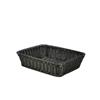 Polywicker Display Basket Black 36.5x29x9cm