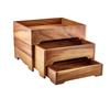 GWare Acacia Wood 3 Tier Display Stand GN1/2