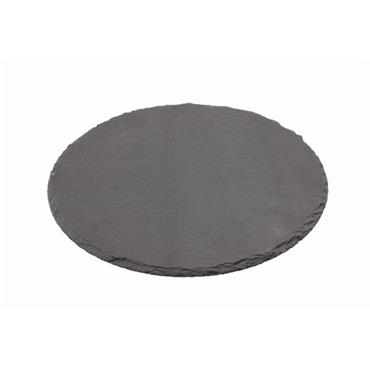 Slate Platter Natural Edge Round 30cm