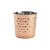 Hammered Copper Plate Serving Cup 8.5 x 8.5cm