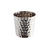 Hammered Stainless Steel Chip Serving Cup
