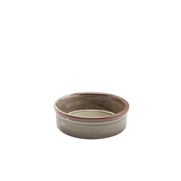 Terra Porcelain Grey Tapas Dish 10cm