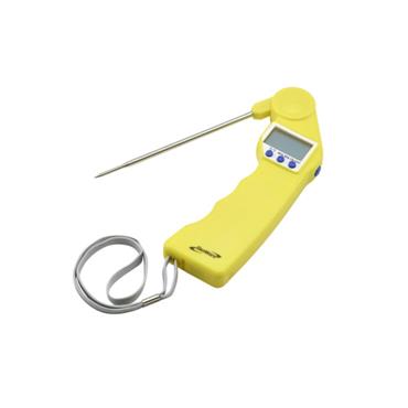 Yellow Folding Probe Pocket Thermometer
