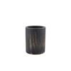 Acacia Wood Cutlery Cylinder Black Wash