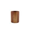 Genware Acacia Wood Cutlery Cylinder