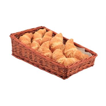 Wicker Display Basket Dark Natural 40x25x12cm