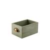 Genware Grey Wash Acacia Wood Display Drawer