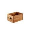 GWare Acacia Wood Display Drawer 21.5x15x11cm