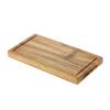 Genware Acacia Wood Serving Board 25x13cm