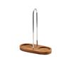 Genware Acacia Wood Salt&Pepper Grinder Stand