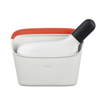 Oxo Compact Dustpan & Brush Set Orange