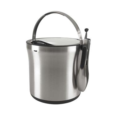 Oxo Stainless Steel Ice Bucket & Tong Set