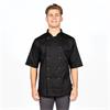 Dennys Chef Jacket Short Sleeve Black