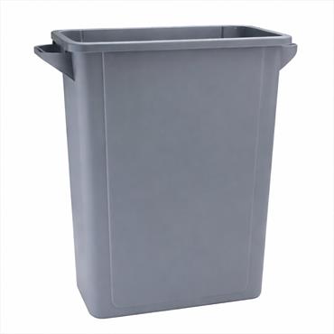 Beaumont Grey Slim Recycling Bin 65Litre