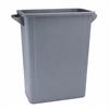 Beaumont Grey Slim Recycling Bin 65Litre