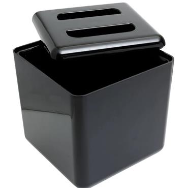Ice Bucket Black Square 4 Litre