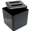 Ice Bucket Black Square 7pt
