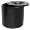 Ice Bucket Black Round 2.5 Litre