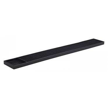Beaumont Rubber Bar Mat Black 610mm x 80mm