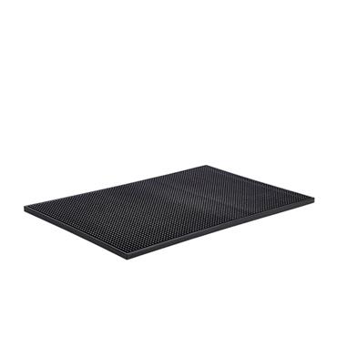 Beaumont Rubber Bar Mat Black 300x450mm