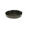 Ashtray 7'' Black Plastic Melamine Each