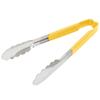 Vollrath 9.5'' Yellow Kooltouch Handle Tongs