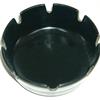 Ashtray Black Round 10cm Melamine