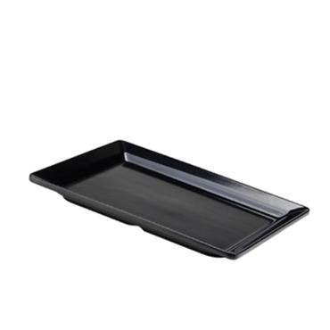 Pujadas Black Melamine Platter 1/2 GN 20mm