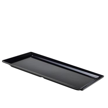 Pujadas Black Melamine Platter 1/1 GN 20mm