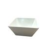 Melamine Deep Square Bowl White 18cm x 18cm