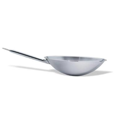 Pujadas Wok Stainless Steel Round Base 36cm