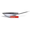 Wok Non Stick Stainless Steel Round Base 36cm