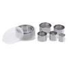 Pastry Cutters Plain Round Set of 8