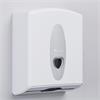 Z Fold Dispenser Plastic White Wall Mounted