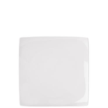 Pure White Square Plate 8" (Box 6)
