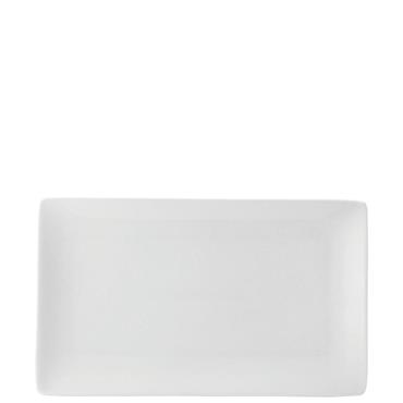 Pure White Rectangular Plate 11x 6.25"(Box 6)