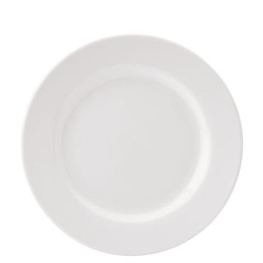 Pure White Wide Rim Plate 11.5" (Box 6)