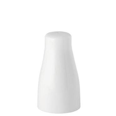 Pure White Salt Pourer 3.3" Tall (Box 6)