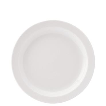 Pure White Narrow Rim Plate 6.5" (Box 6)