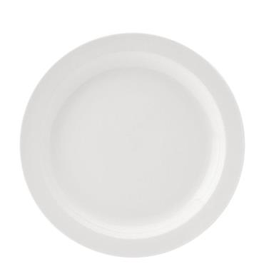 Pure White Narrow Rim Plate 9" (Box 6)