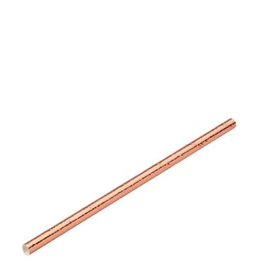 Straw Cocktail Paper Copper 5.5" (Pack 250)