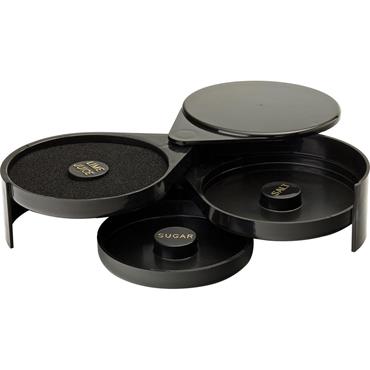 Black 3 Tier Glass Rimmer