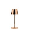 Bermuda Copper Micro LED Cordless Lamp 21cm