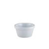 Ramekin 2oz Fluted White Melamine Plastic